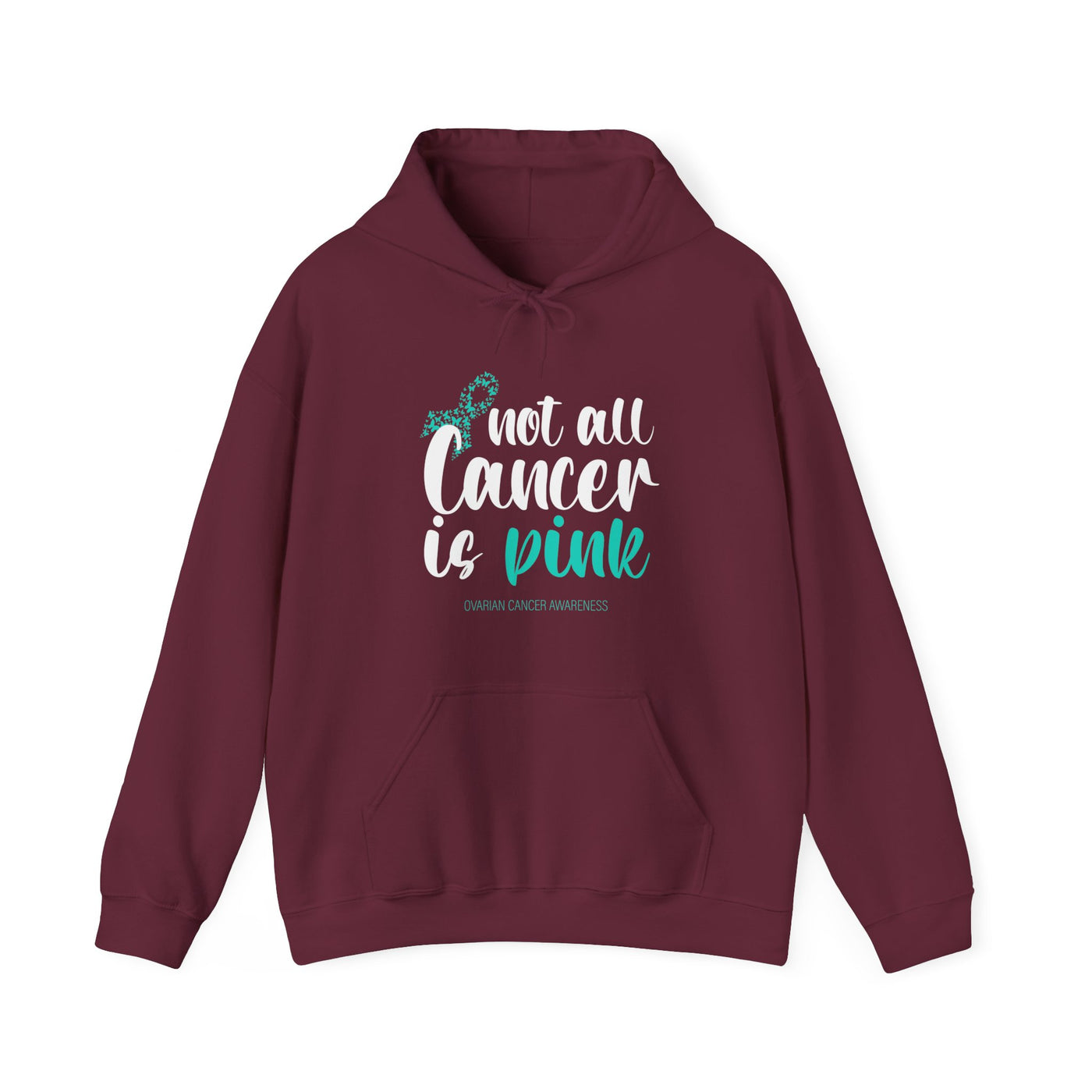 Not All Cancer Is Pink Hooded Sweatshirt