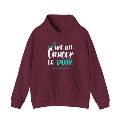 Not All Cancer Is Pink Hooded Sweatshirt