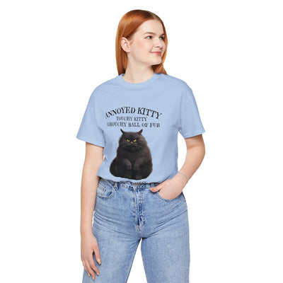 Annoyed Kitty Short Sleeve Tee