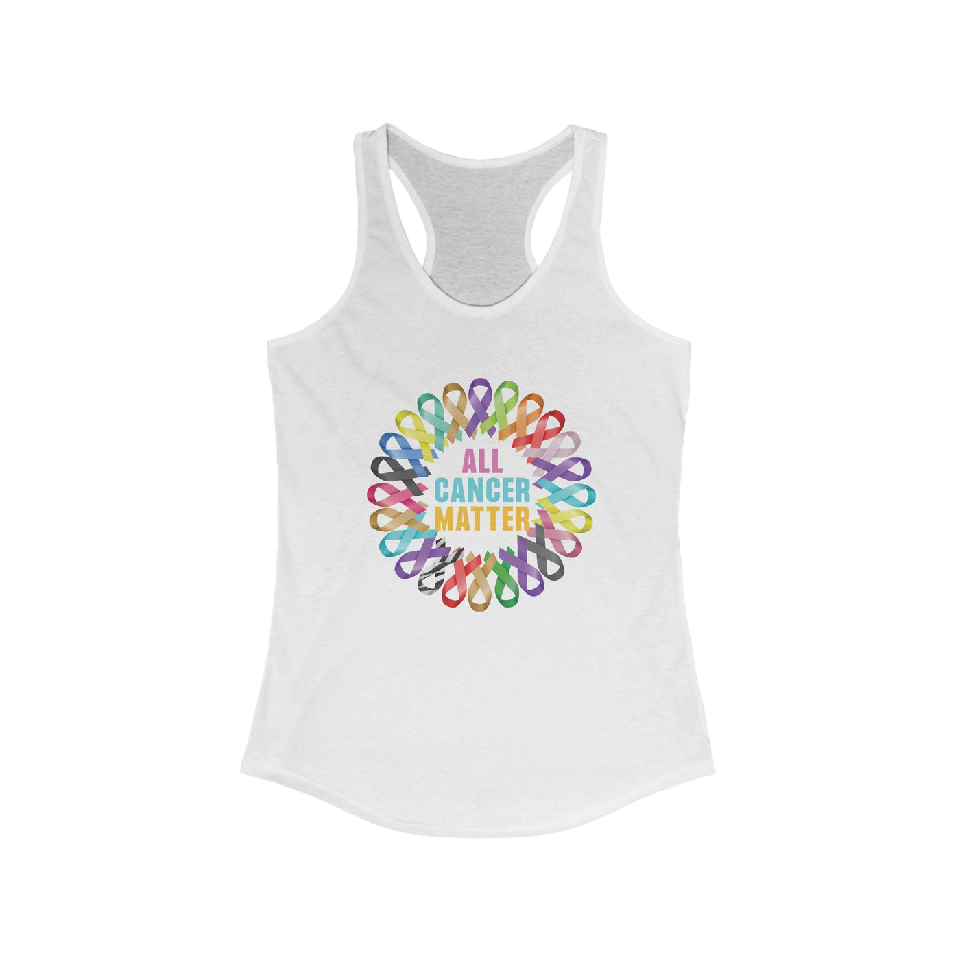 All-cancer-Matter Racerback Tank