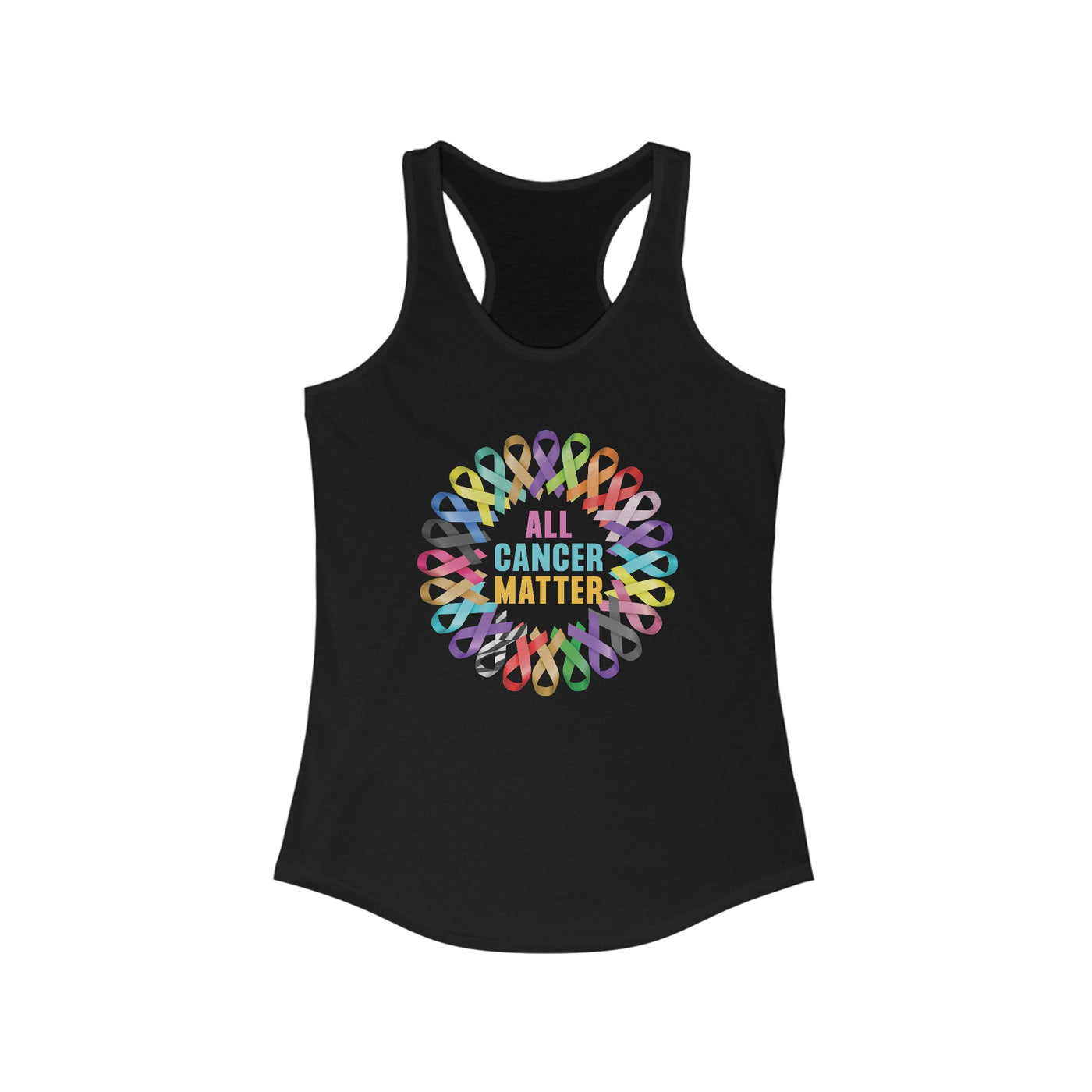 All-cancer-Matter Racerback Tank