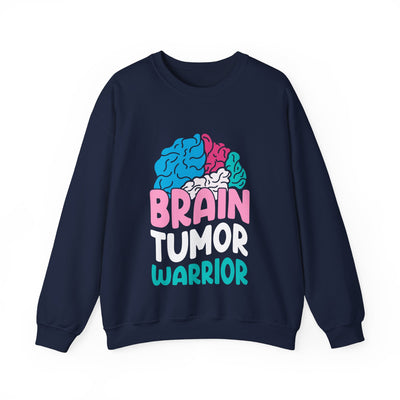 Brain Tumor Warrior Crewneck Sweatshirt