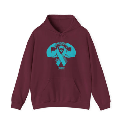 Stronger Than Ovarian Cancer Hooded Sweatshirt