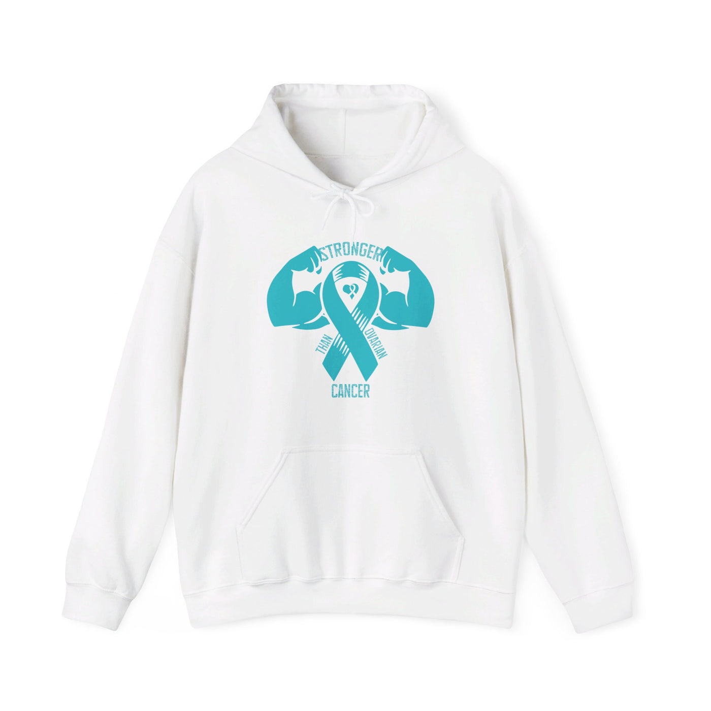 Stronger Than Ovarian Cancer Hooded Sweatshirt