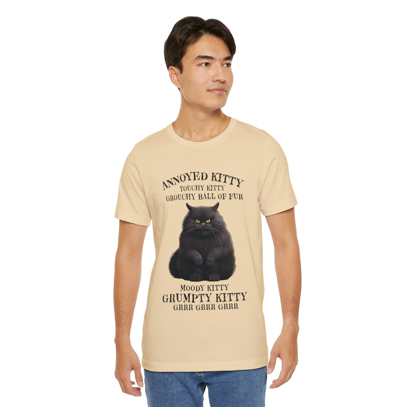 Annoyed Kitty Short Sleeve Tee