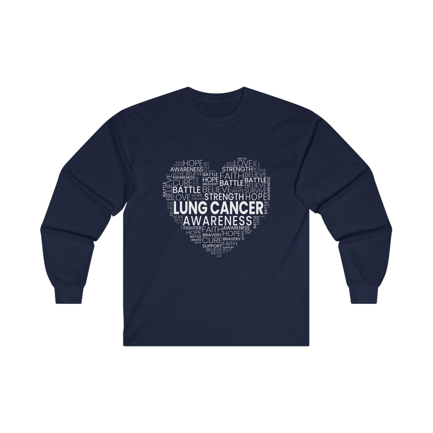 Lung Cancer Awareness Long Sleeve Tee