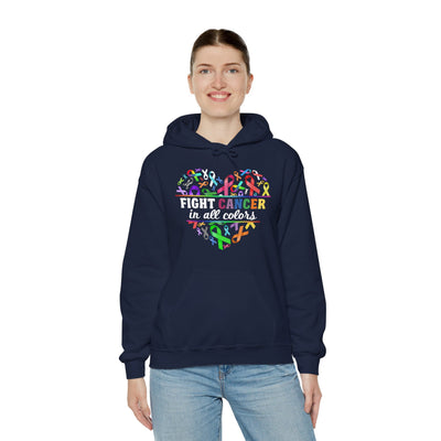 Fight in all colors Hooded Sweatshirt