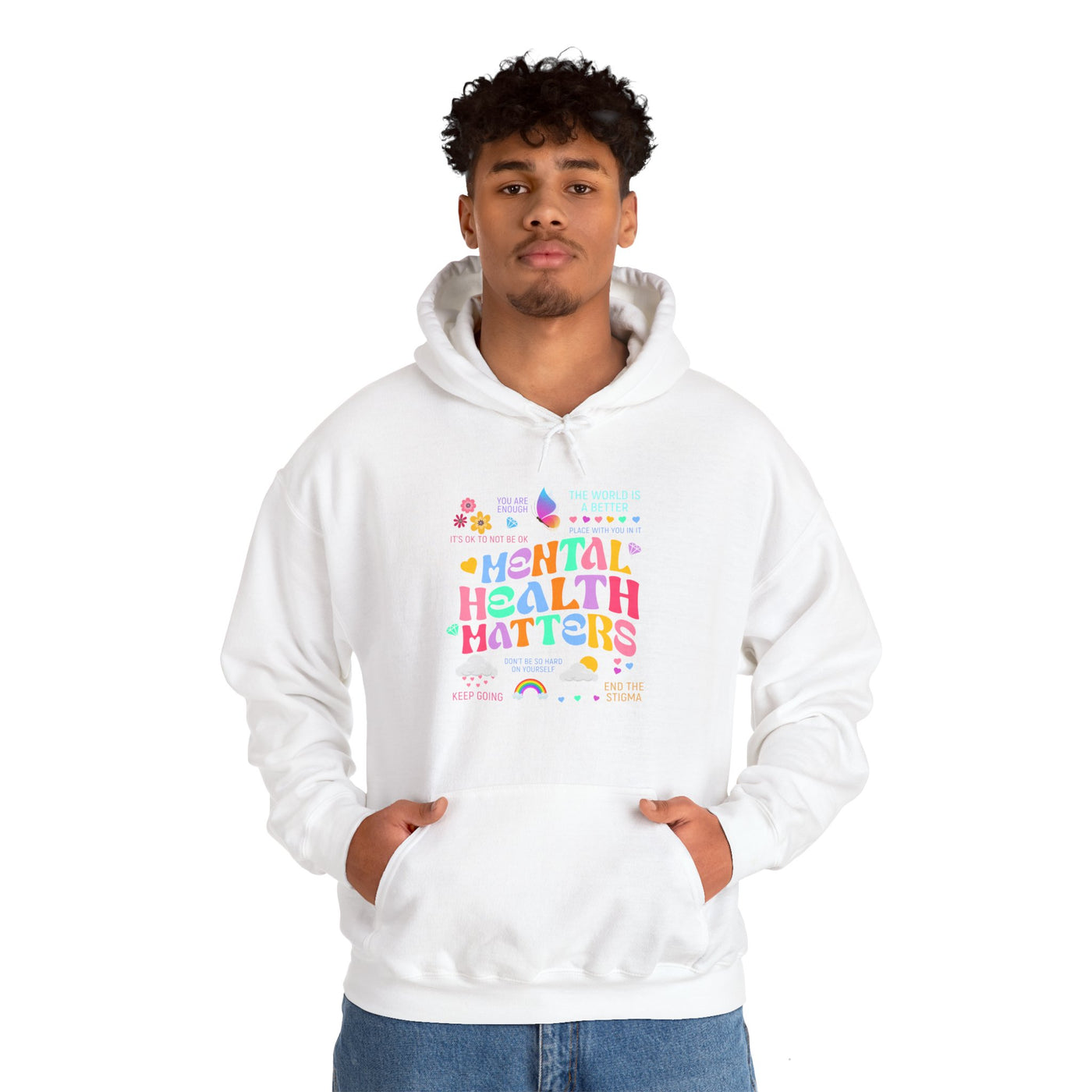 The world is a better Hooded Sweatshirt