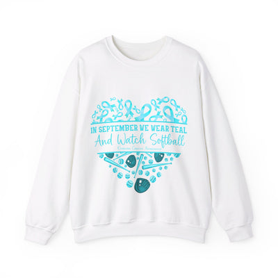 We Wear Teal Crewneck Sweatshirt