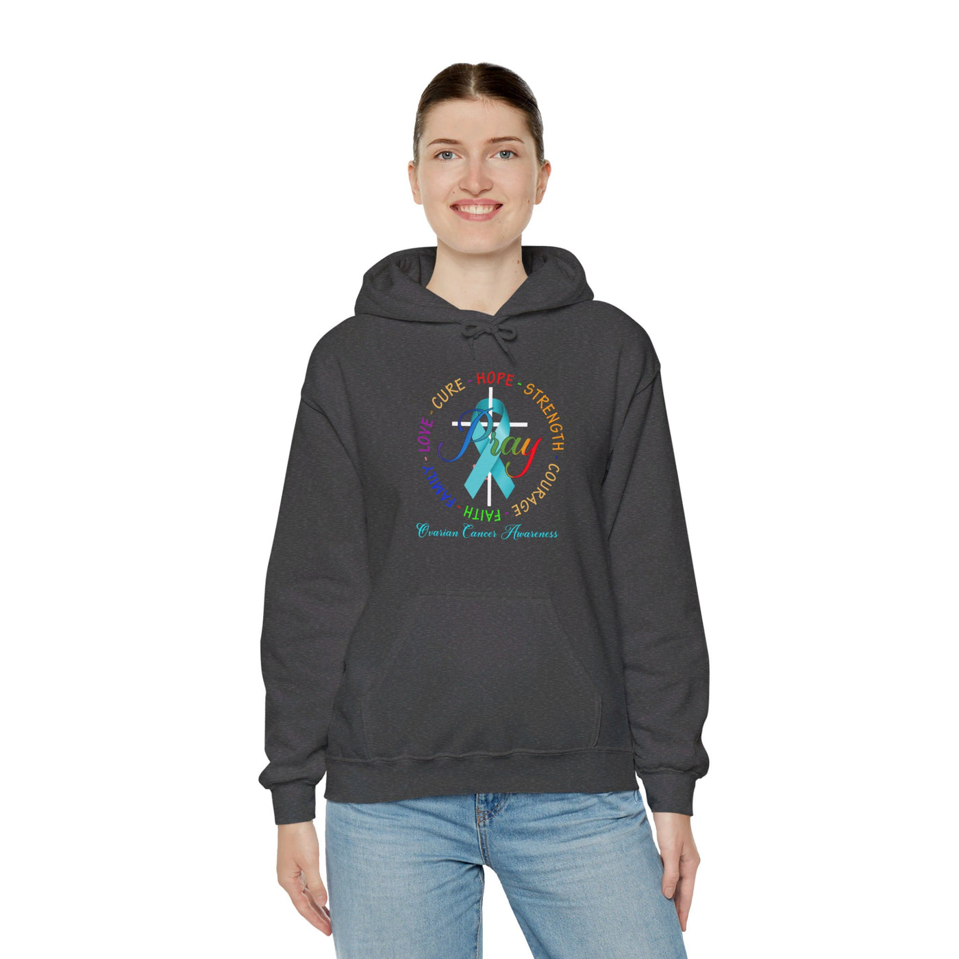 Ovarian Cancer Awareness Hooded Sweatshirt