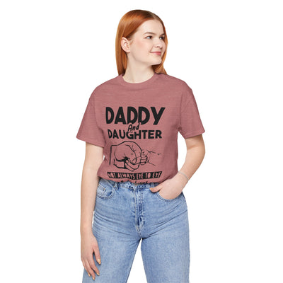 Daddy And Daughter Short Sleeve Tee