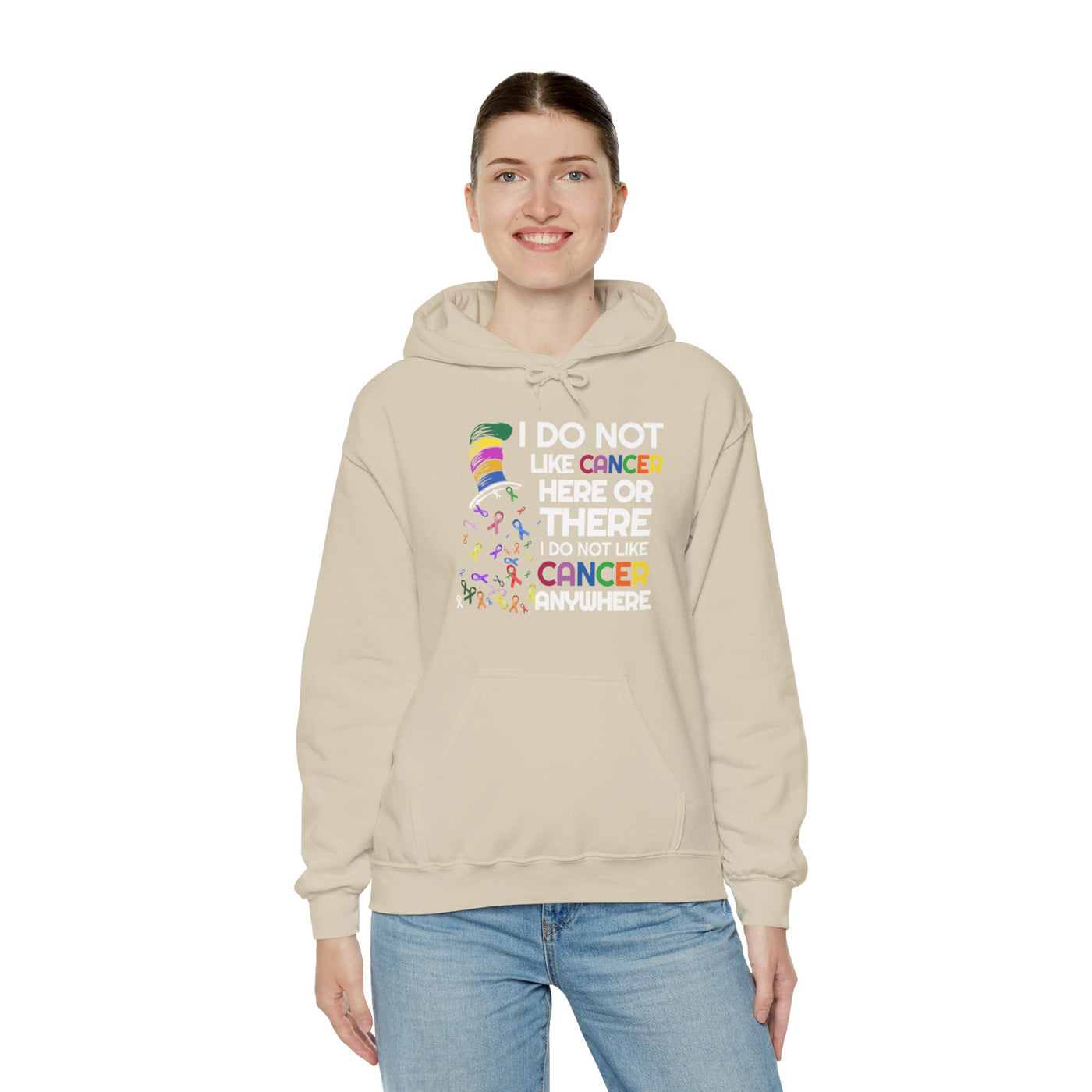 Health Awareness Hooded Sweatshirt