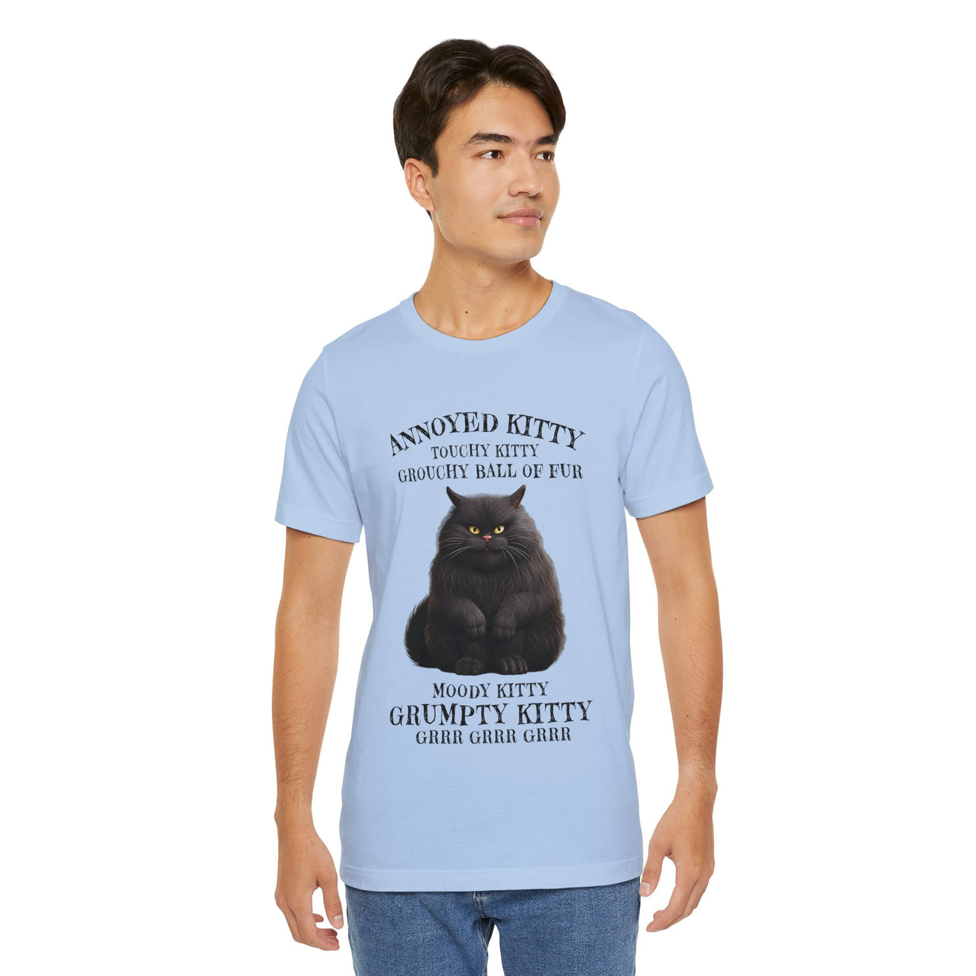 Annoyed Kitty Short Sleeve Tee