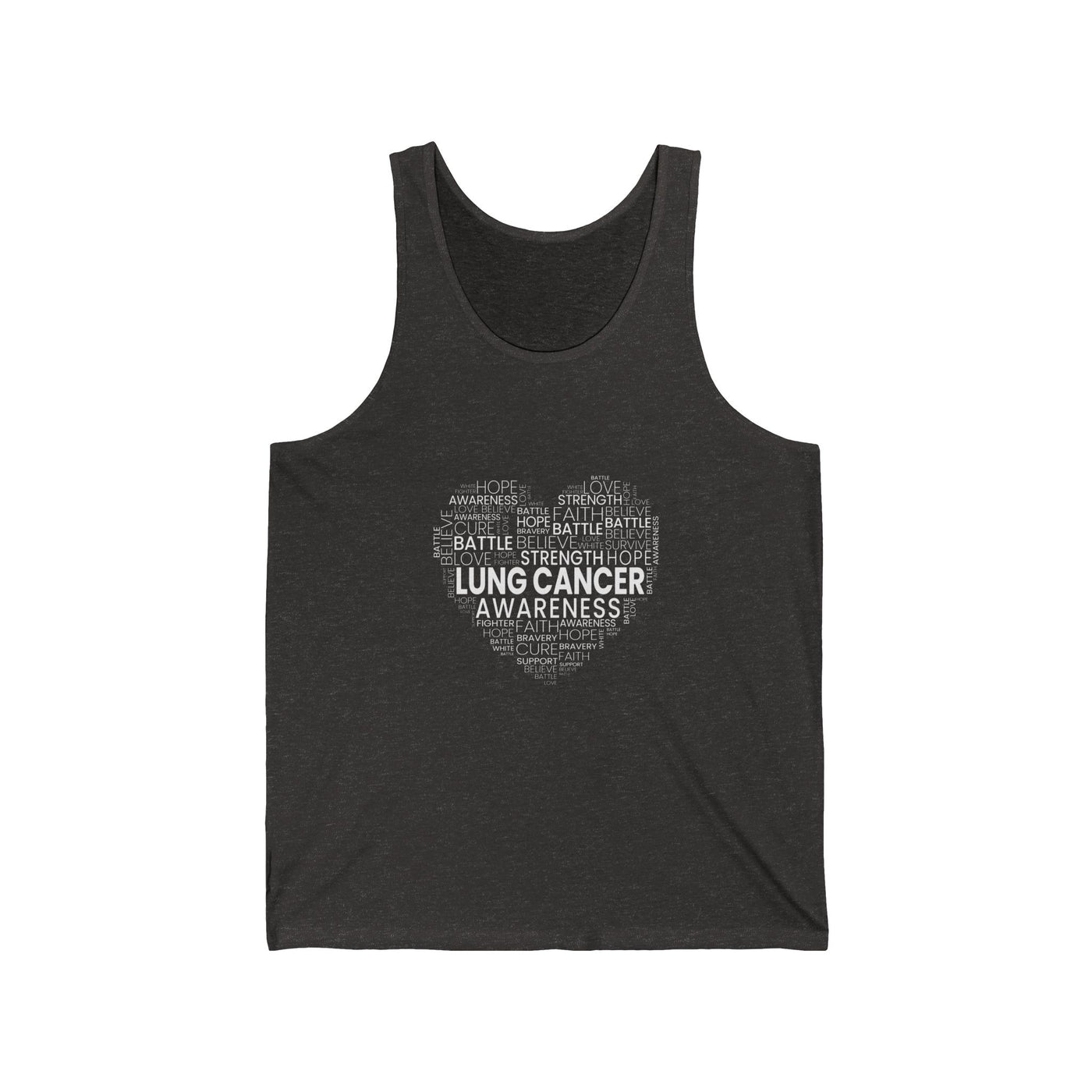 Lung Cancer Awareness Jersey Tank