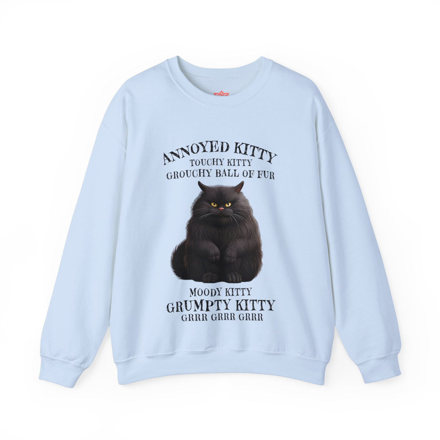 Annoyed Kitty Crewneck Sweatshirt