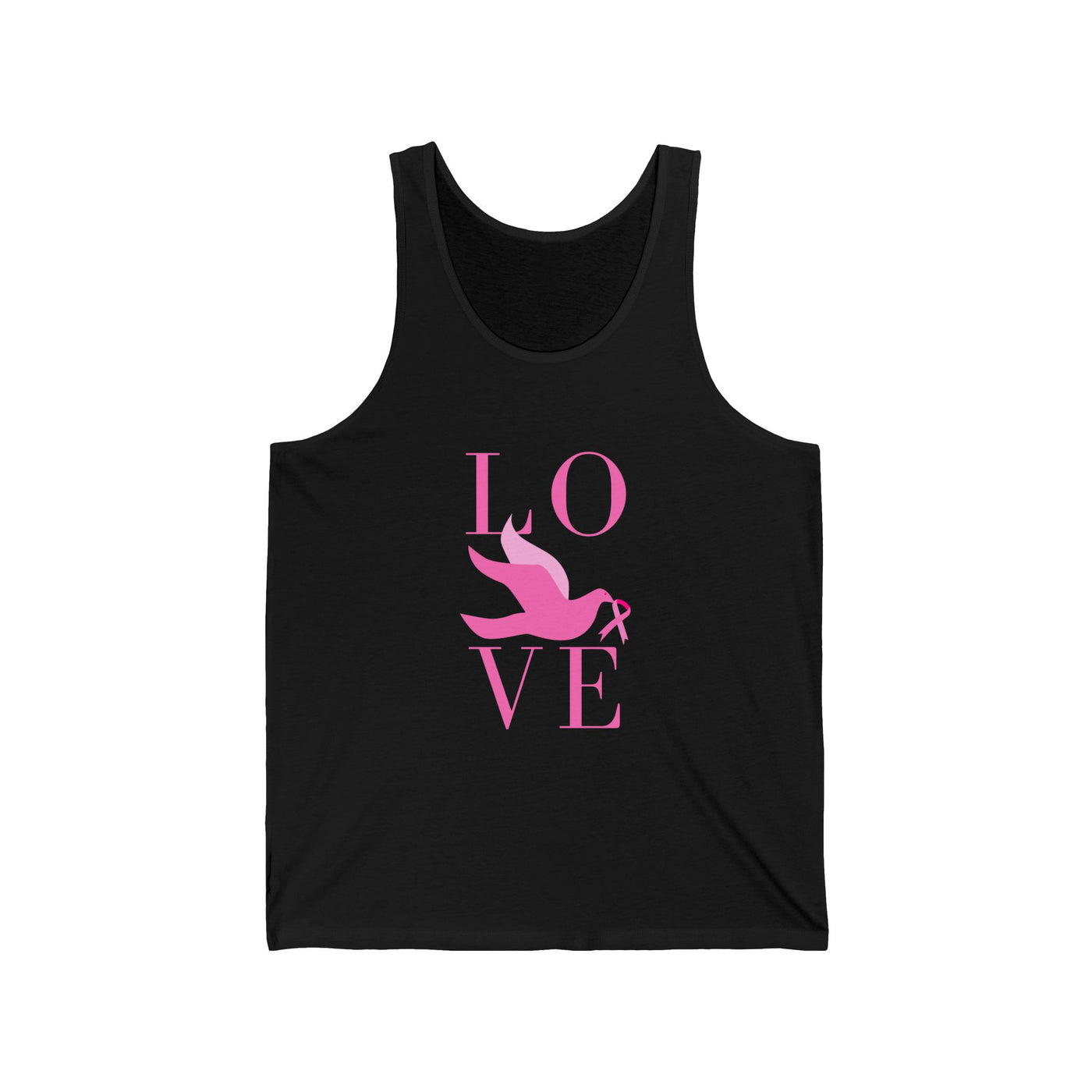 Pink Dove Jersey Tank