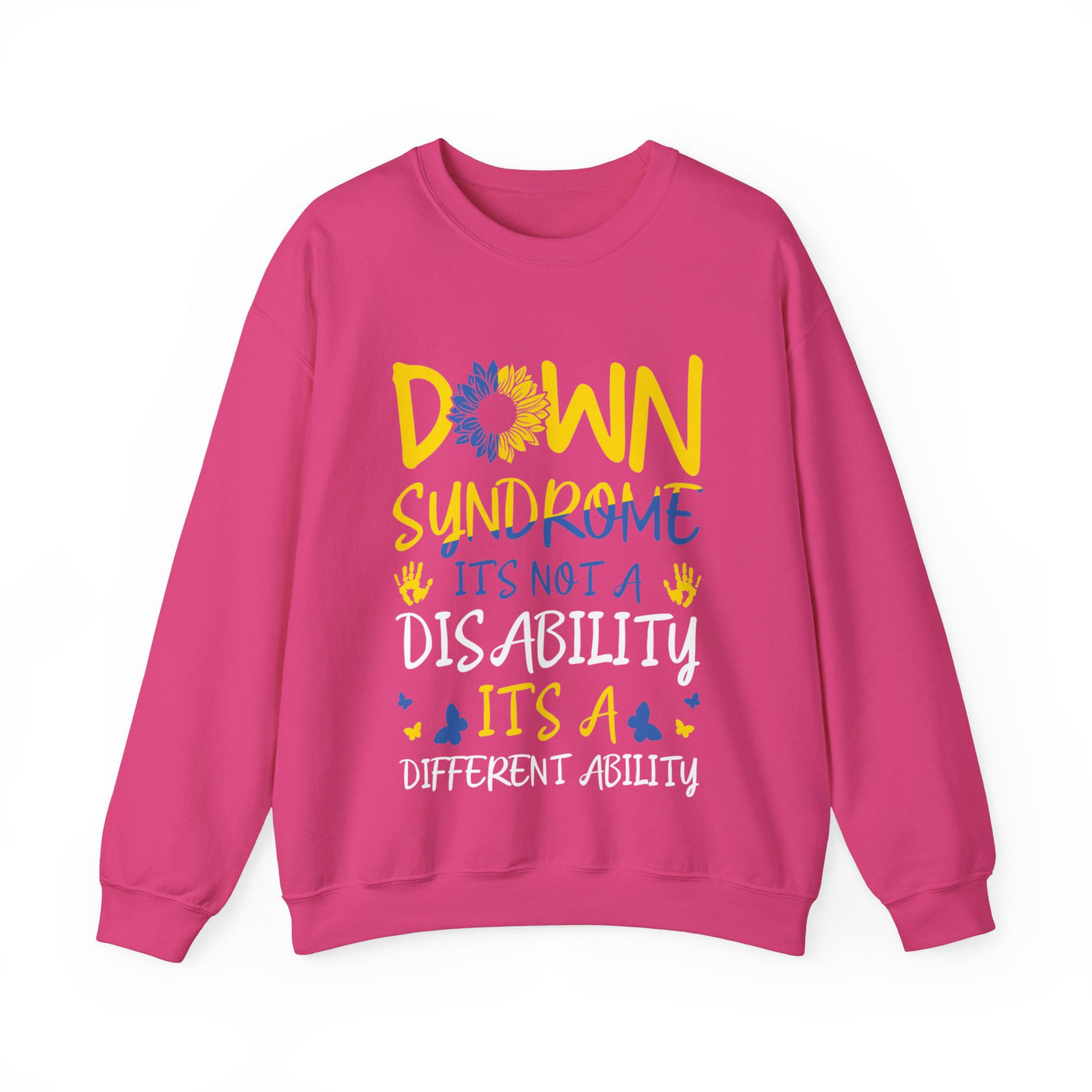 DOWN SUNDROME Crewneck Sweatshirt