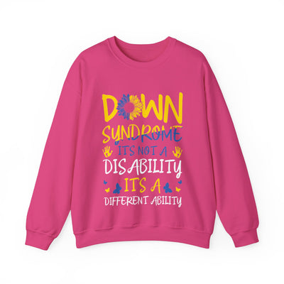 DOWN SUNDROME Crewneck Sweatshirt