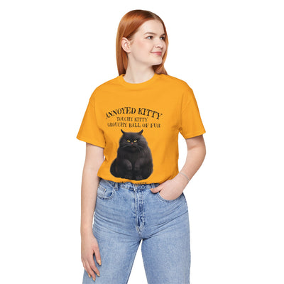 Annoyed Kitty Short Sleeve Tee