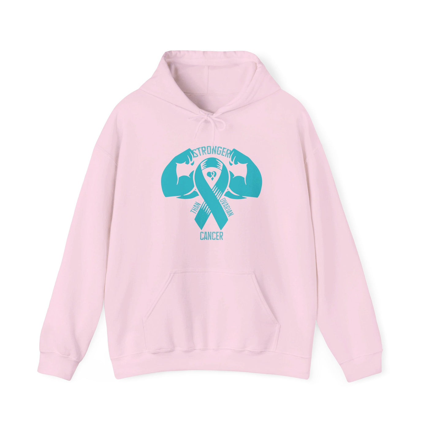 Stronger Than Ovarian Cancer Hooded Sweatshirt