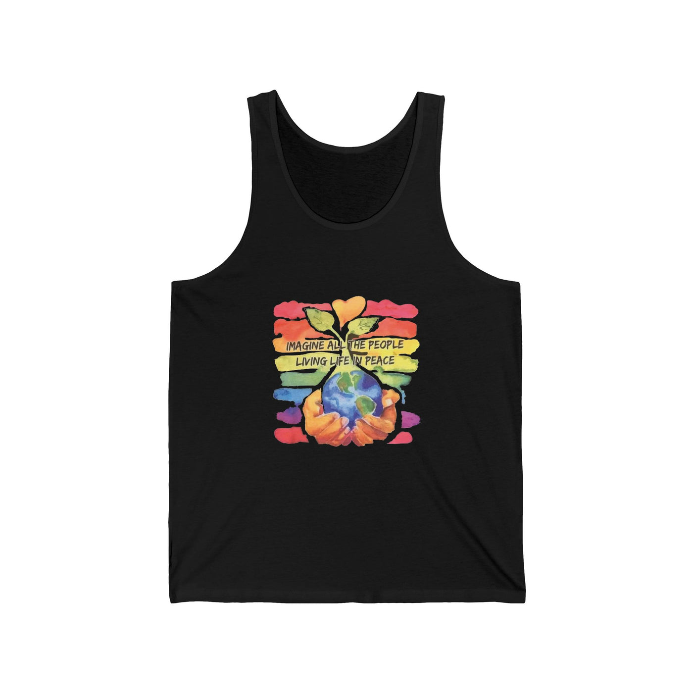 People living life in peace Jersey Tank