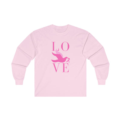 Pink Dove Long Sleeve Tee