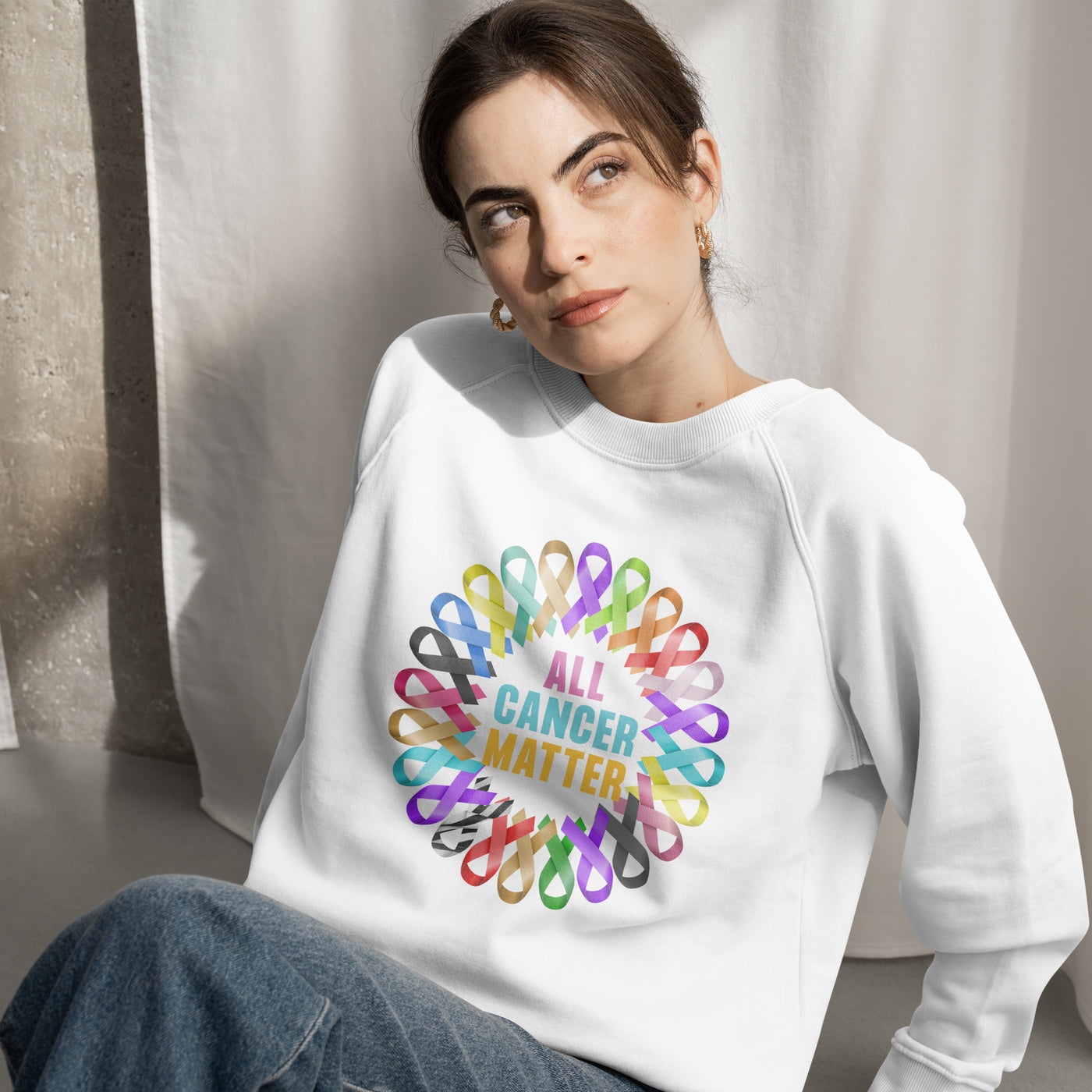 All-cancer-Matter Crewneck Sweatshirt