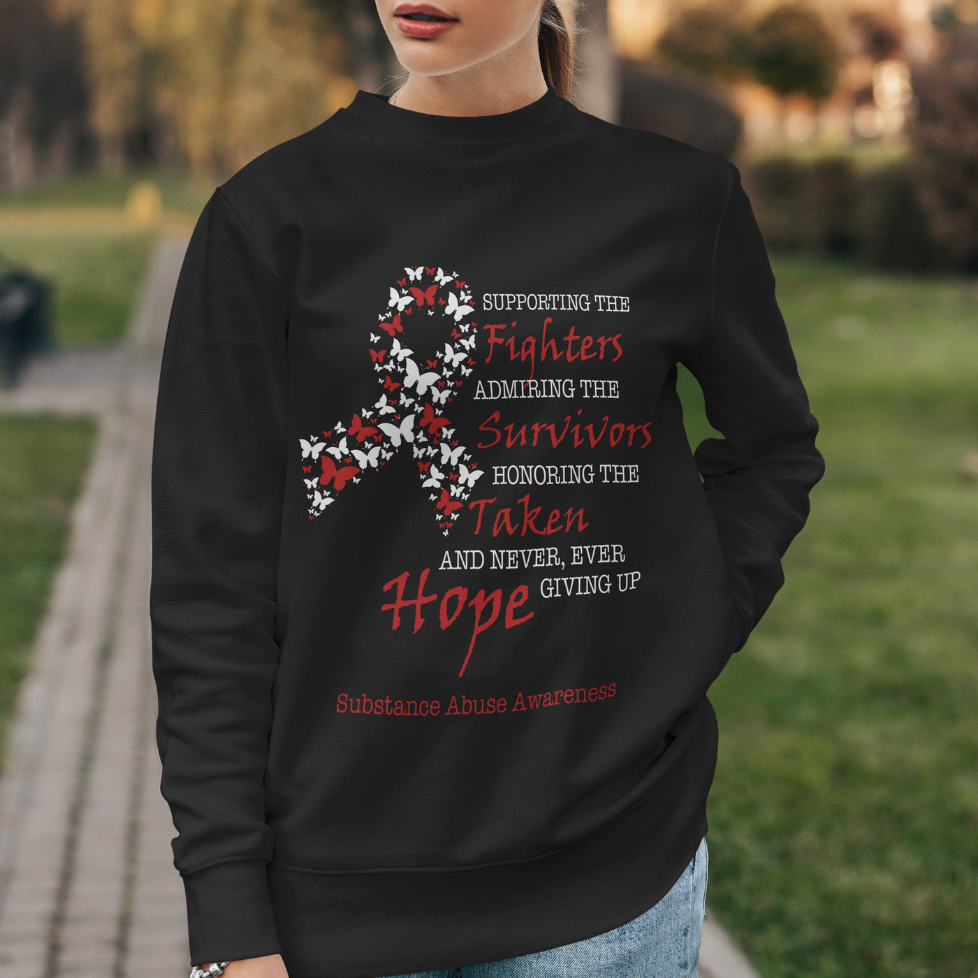 Butterfly Crewneck Sweatshirt