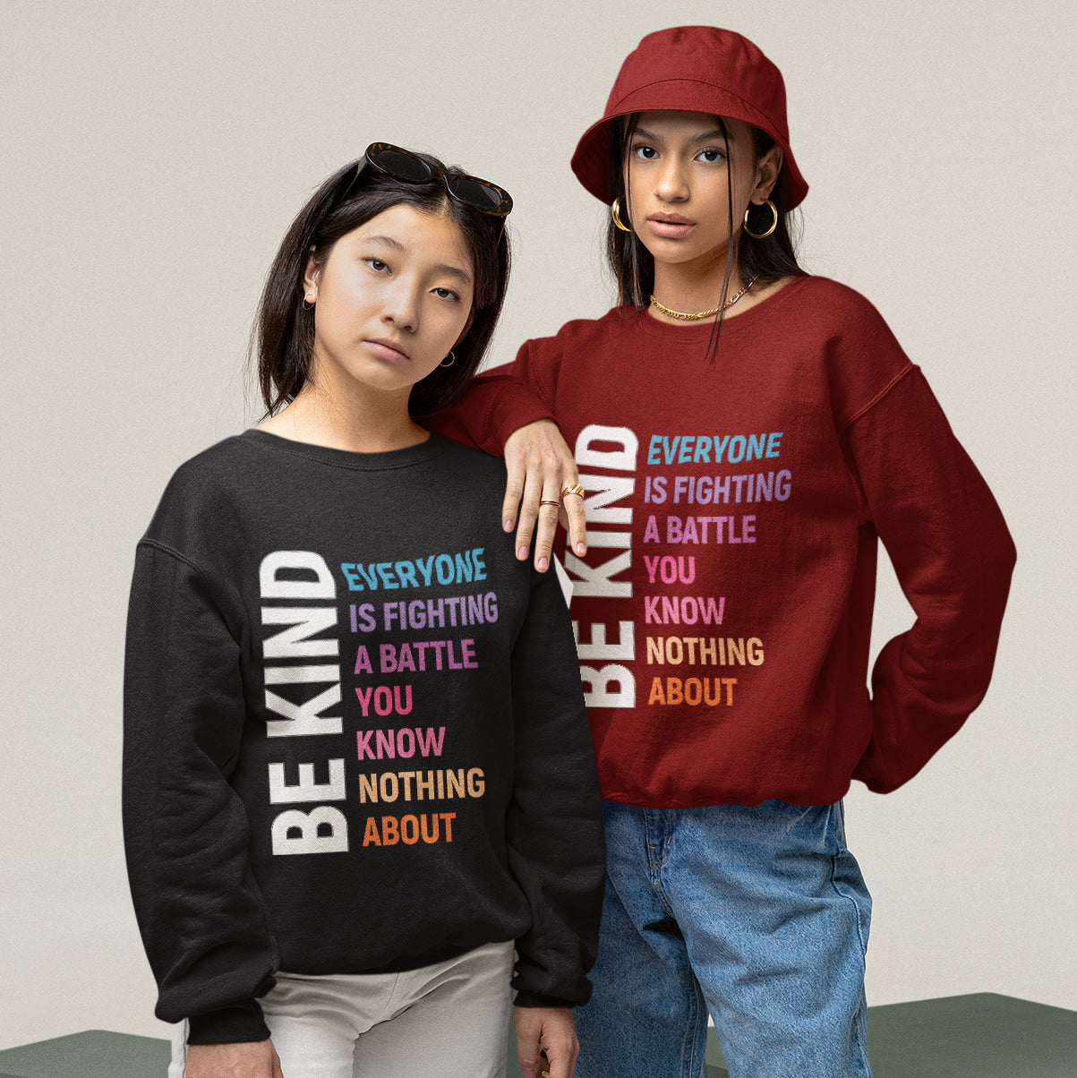 Be kind Crewneck Sweatshirt