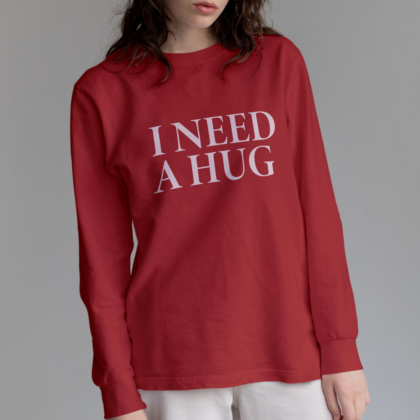 I Need A Hug  Crewneck Sweatshirt