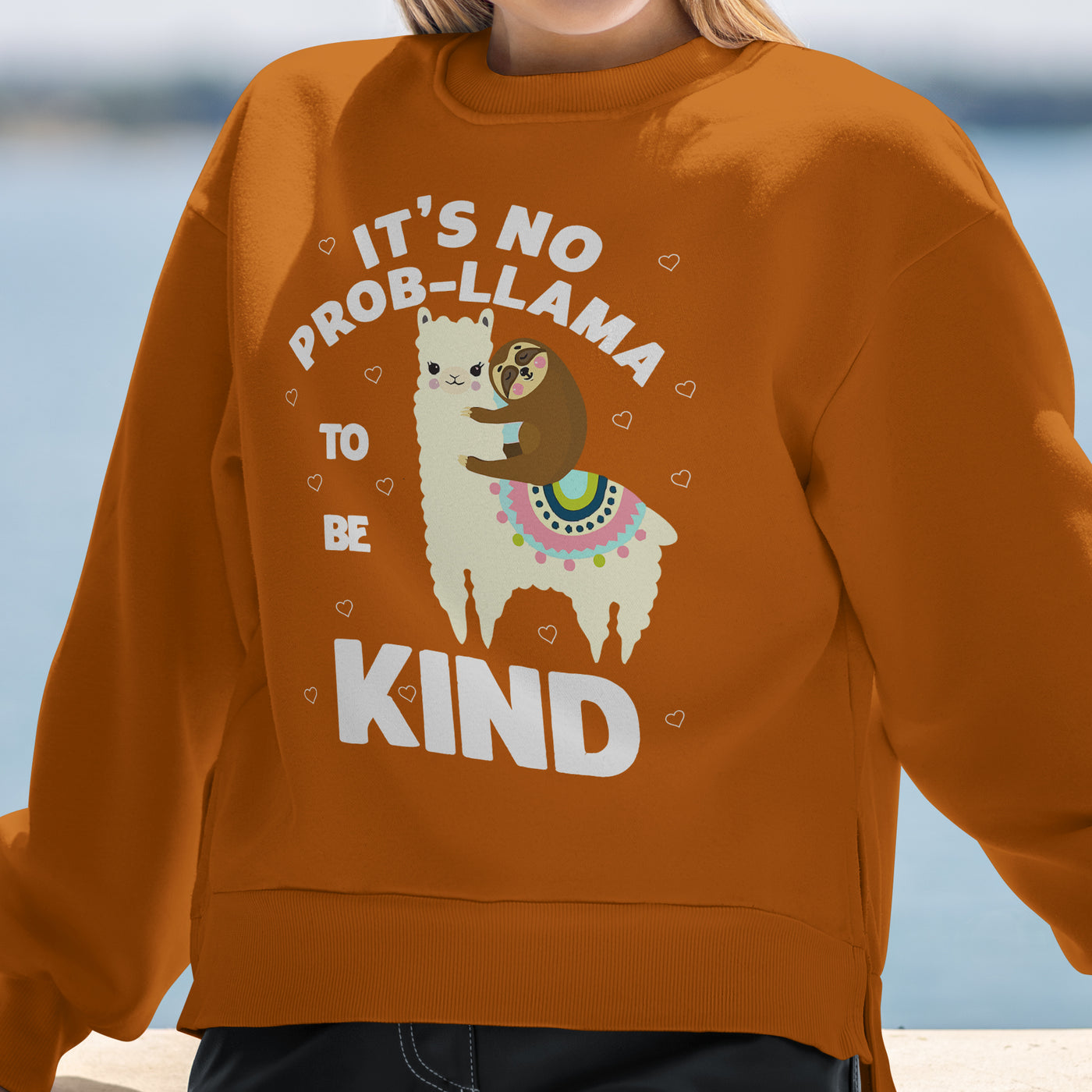 It's not Prob-llama Crewneck Sweatshirt
