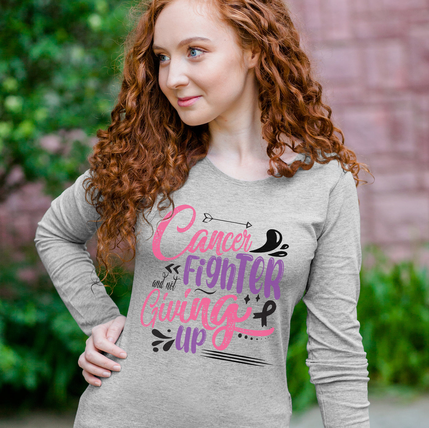 CANCER FIGHTER Crewneck Sweatshirt